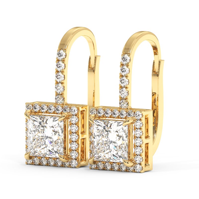 18K Yellow Gold Sydney Earrings