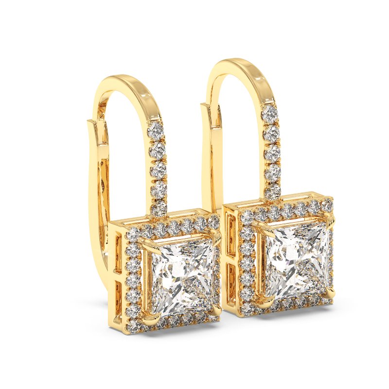 18K Yellow Gold Sydney Earrings