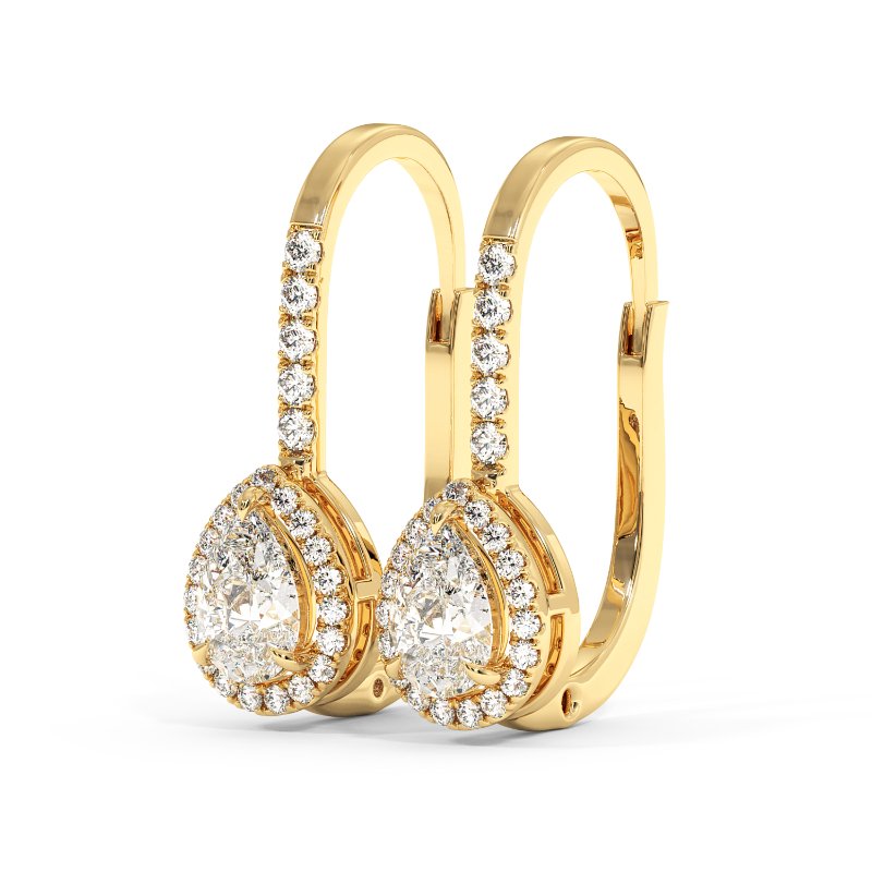 18K Yellow Gold Sydney Earrings