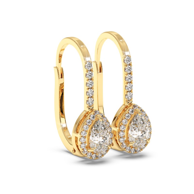 18K Yellow Gold Sydney Earrings