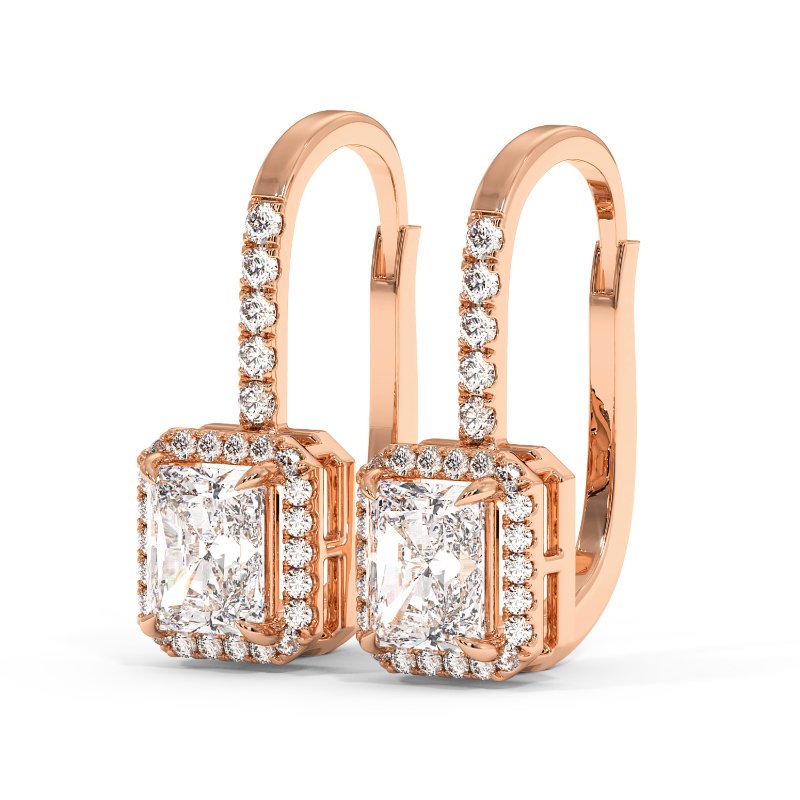 18K Rose Gold Sydney Earrings