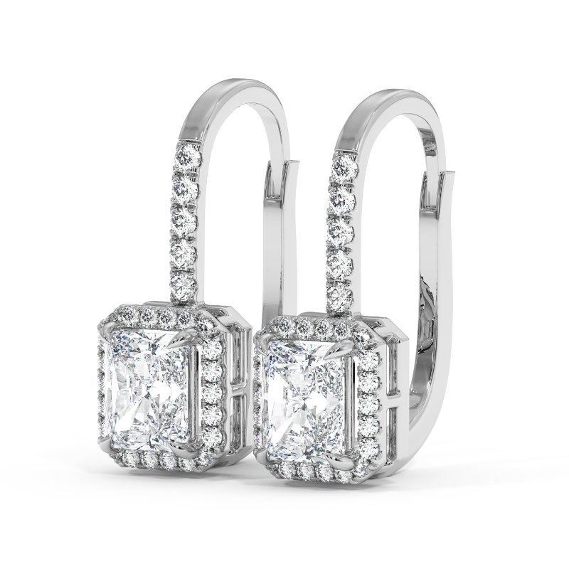 18K White Gold Sydney Earrings