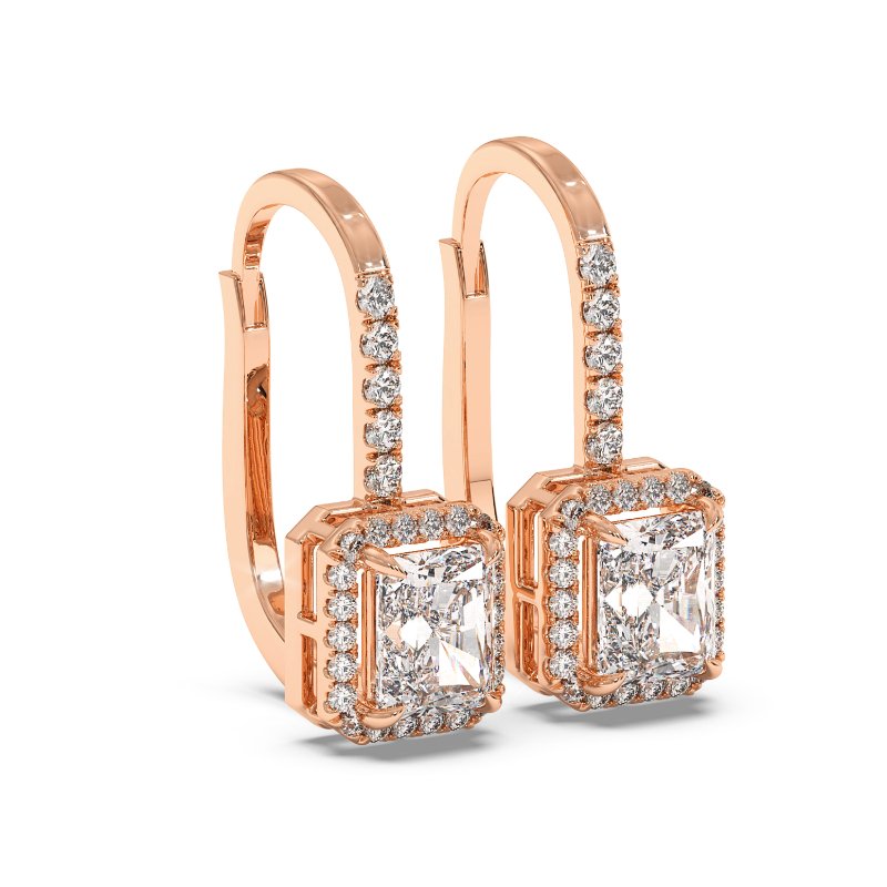 18K Rose Gold Sydney Earrings