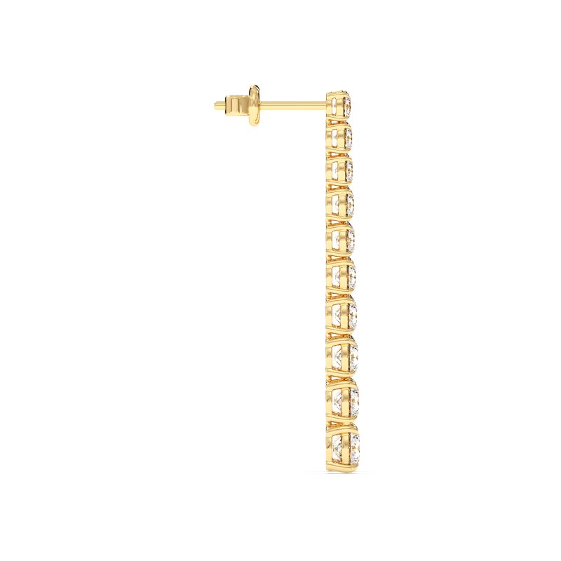 18K Yellow Gold Bianca Earrings