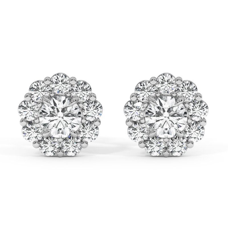 18K White Gold Kaylah Earrings