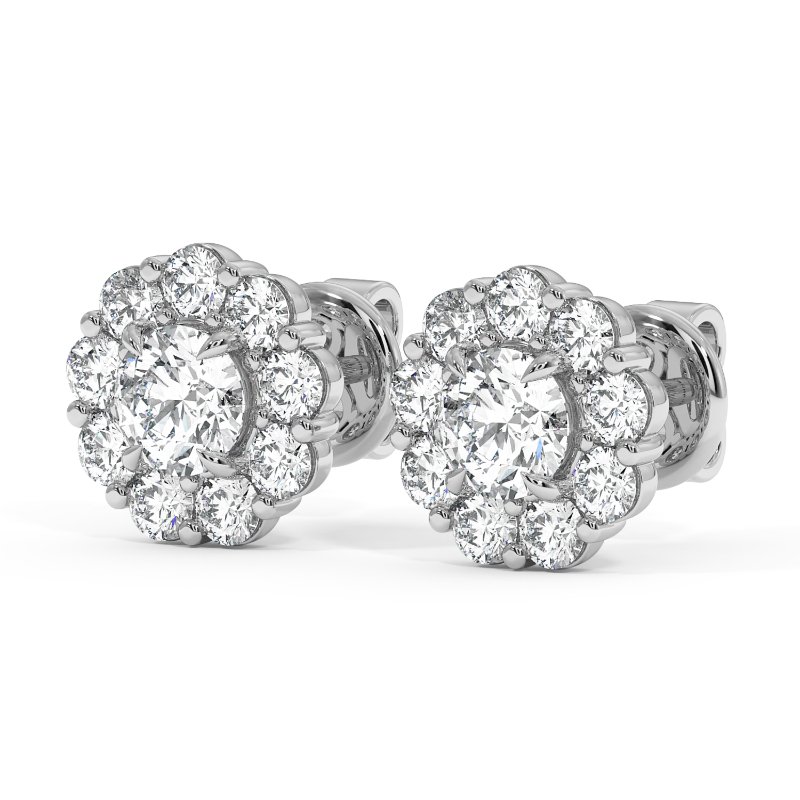 18K White Gold Kaylah Earrings