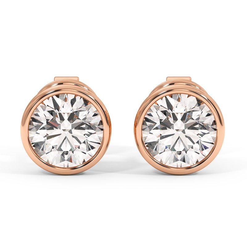 18K Rose Gold Gianna Earrings