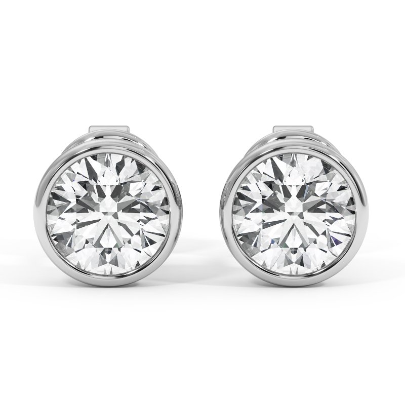 Platinum Gianna Earrings