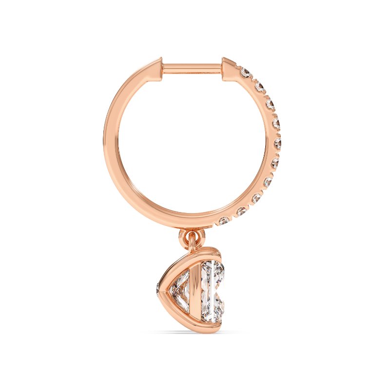 18K Rose Gold Jasmine Earrings