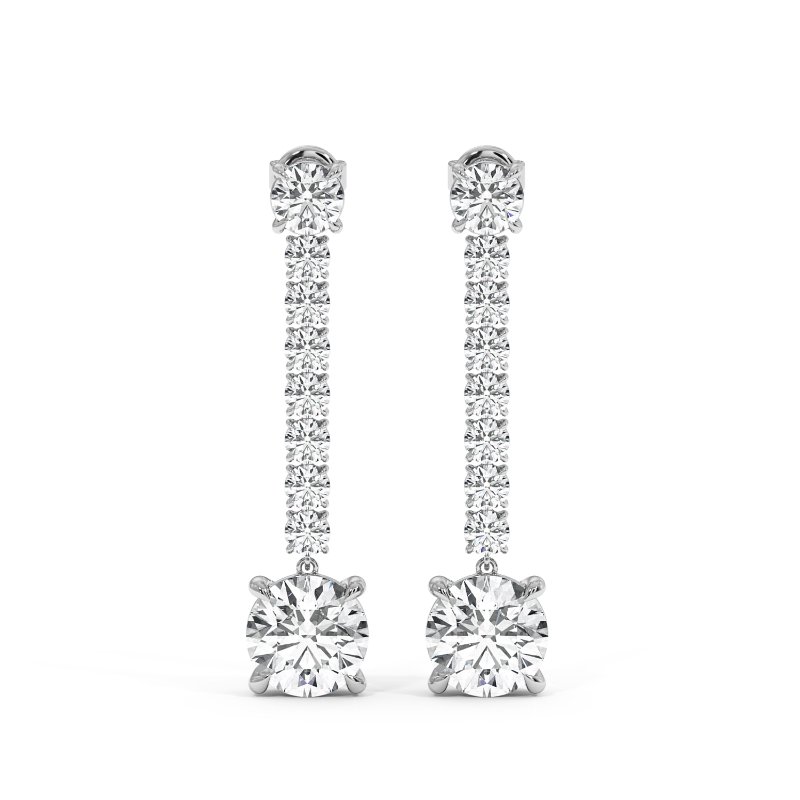 Platinum Gabriella Earrings