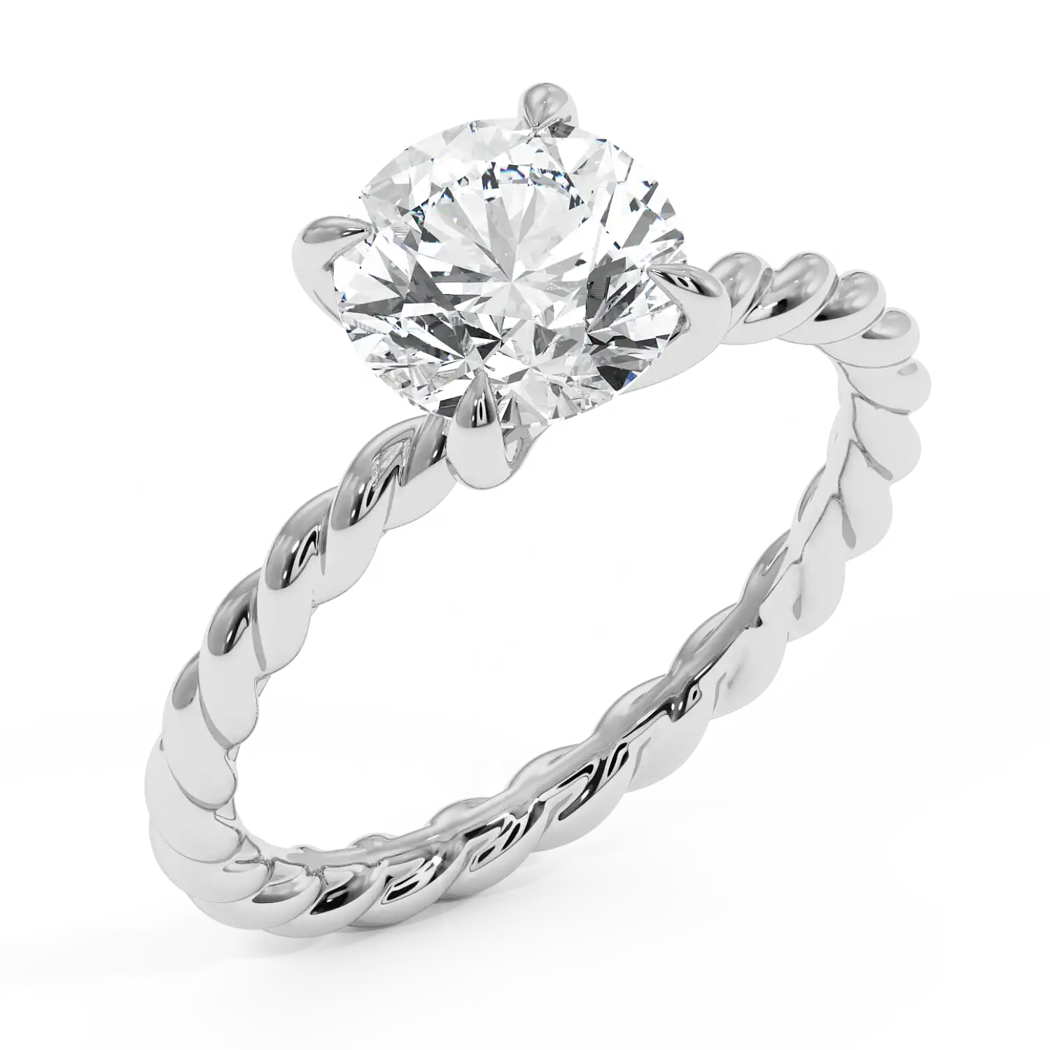 Platinum Noa Solitaire Engagement Ring