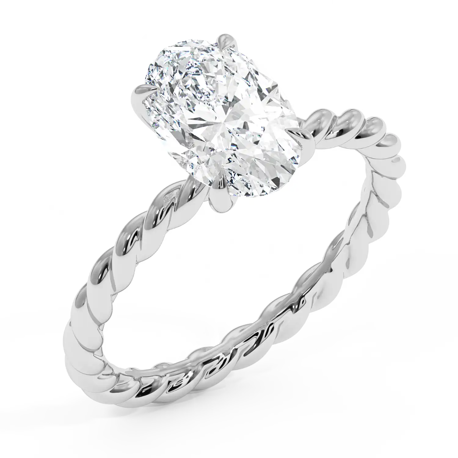 Platinum Noa Solitaire Engagement Ring