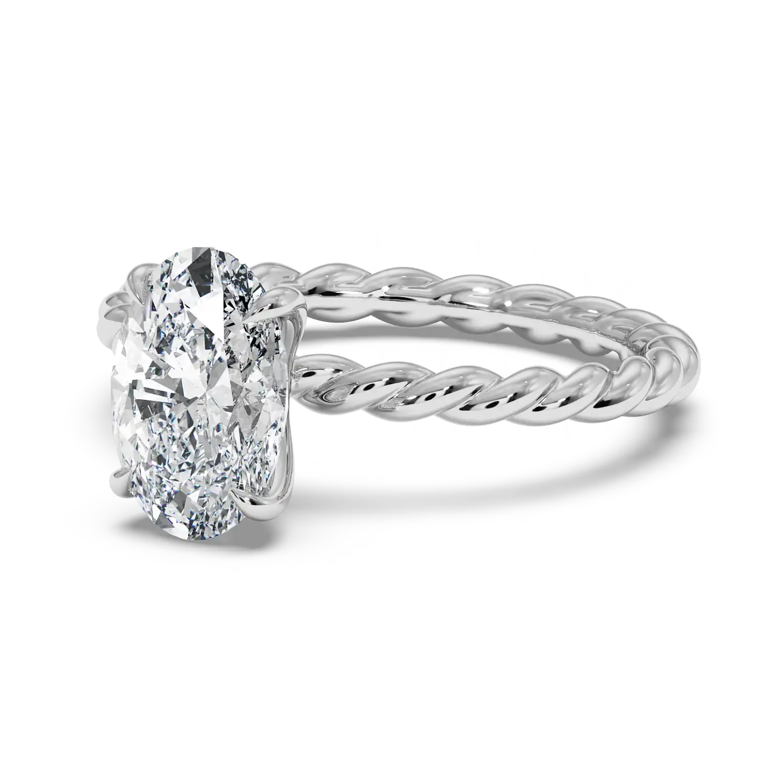 Platinum Noa Solitaire Engagement Ring