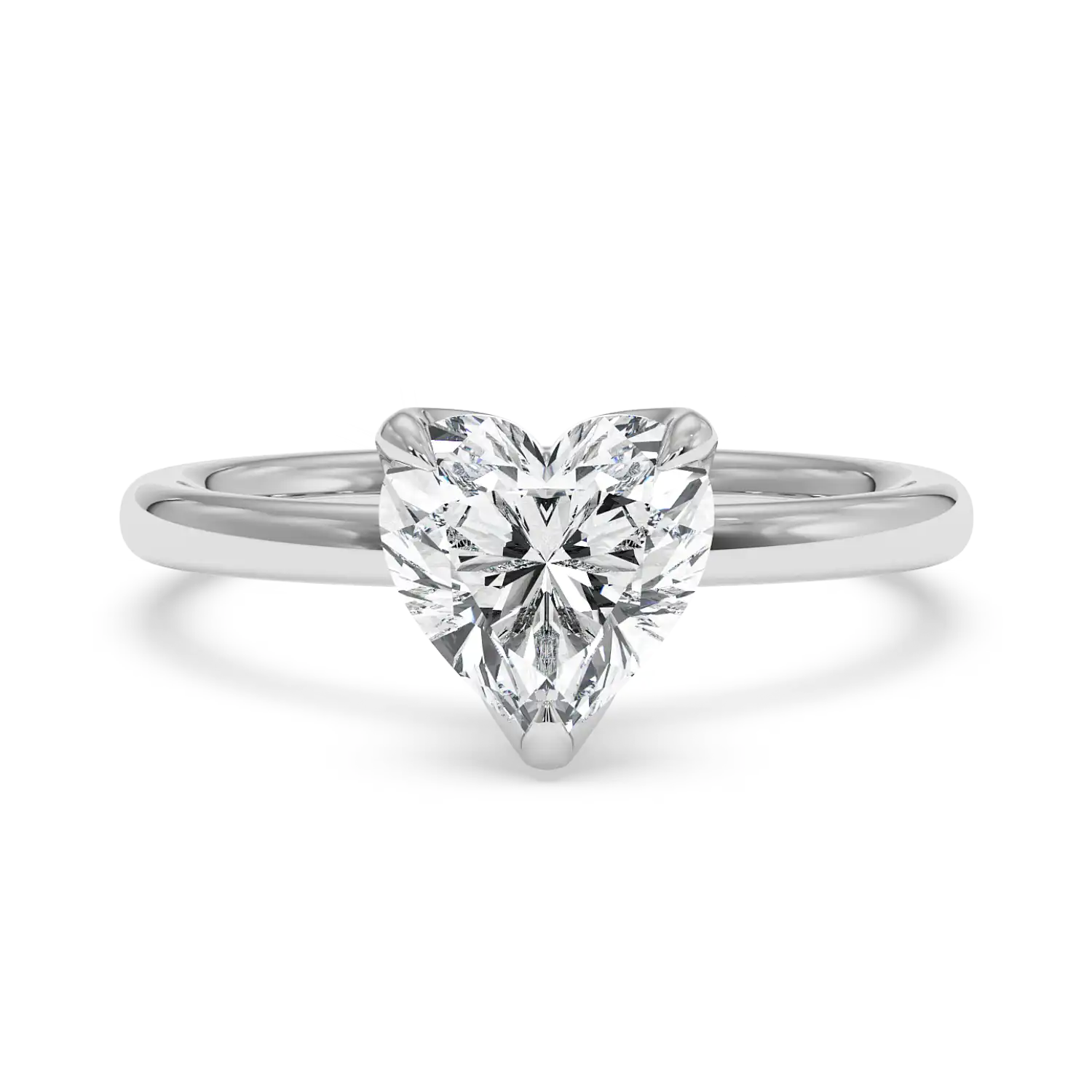 Platinum Uma Solitaire Engagement Ring