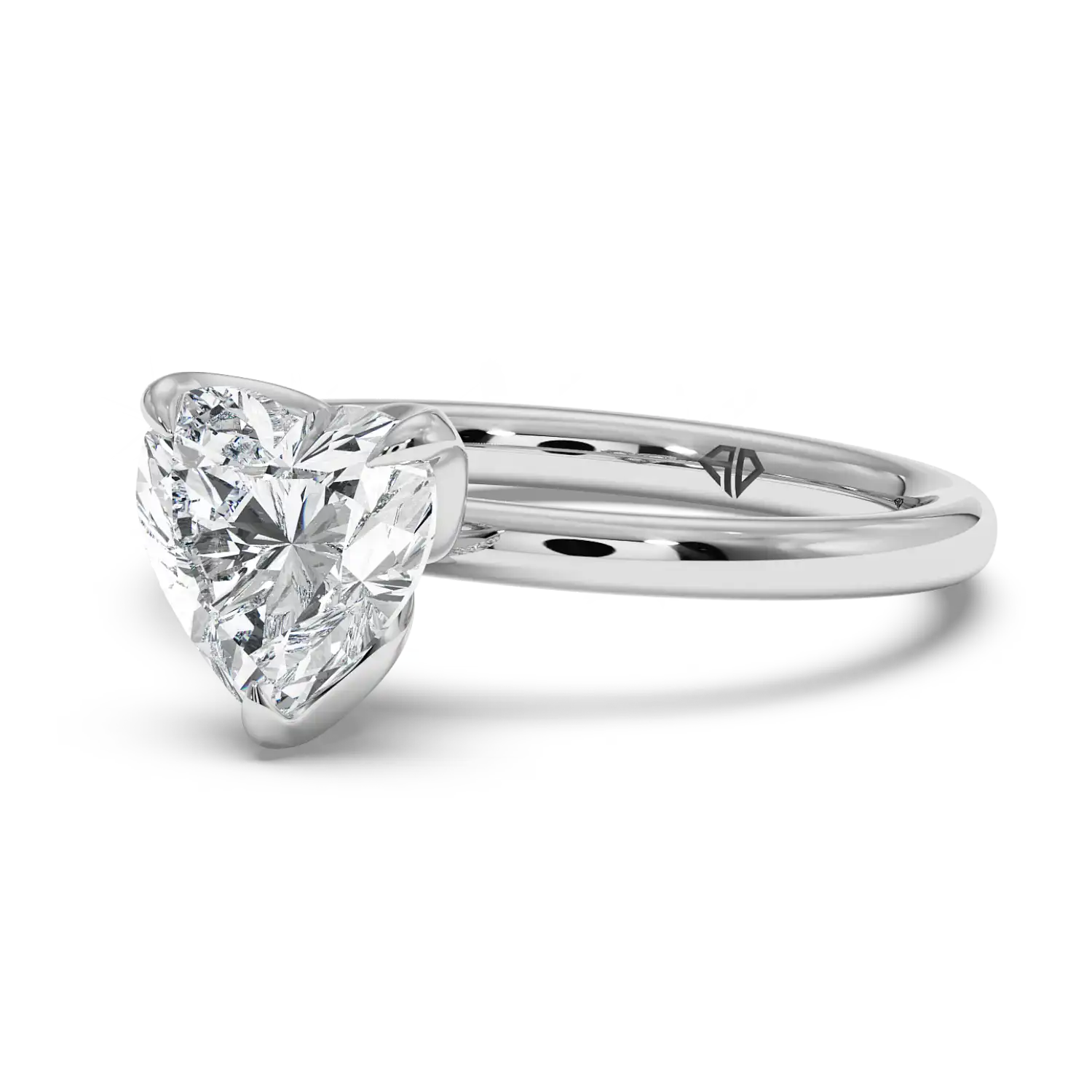 Platinum Uma Solitaire Engagement Ring