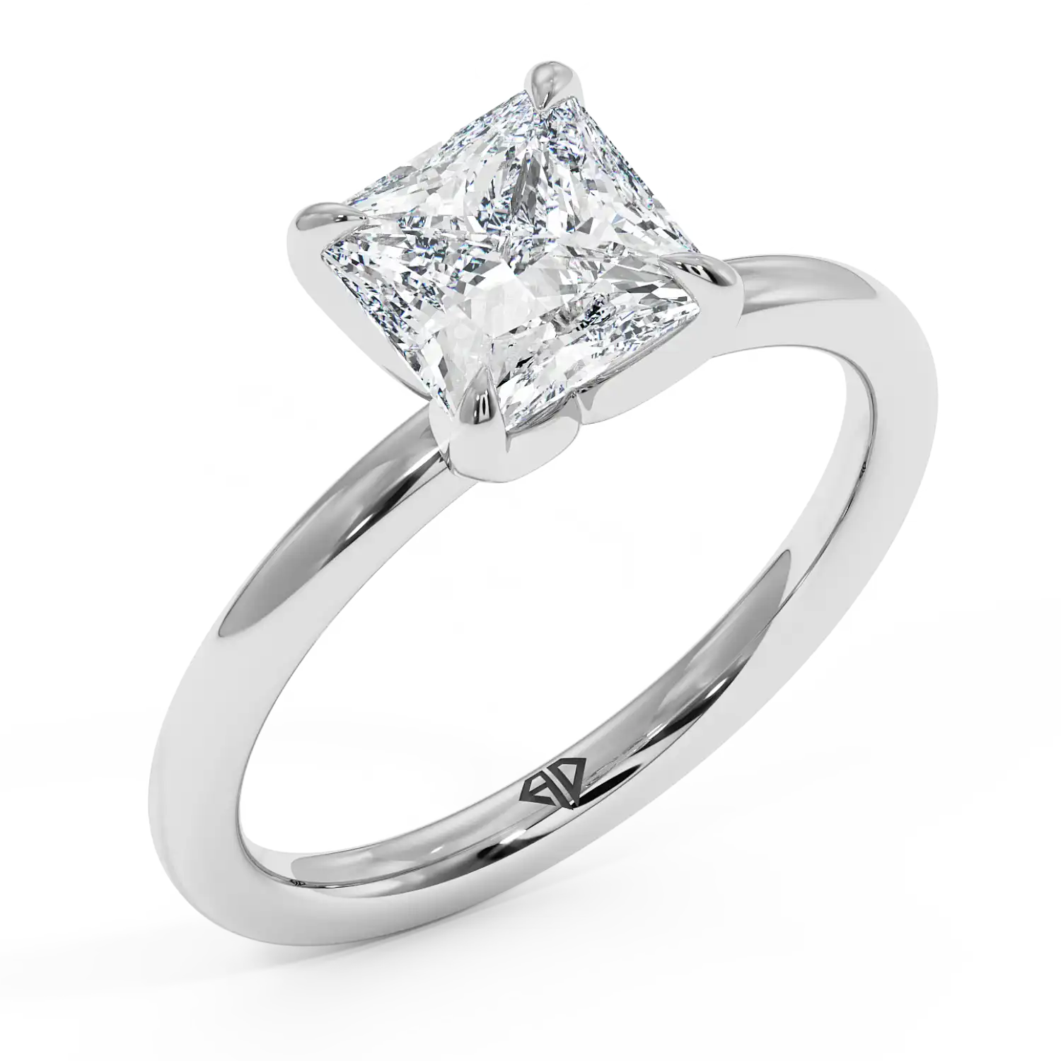 Platinum Uma Solitaire Engagement Ring