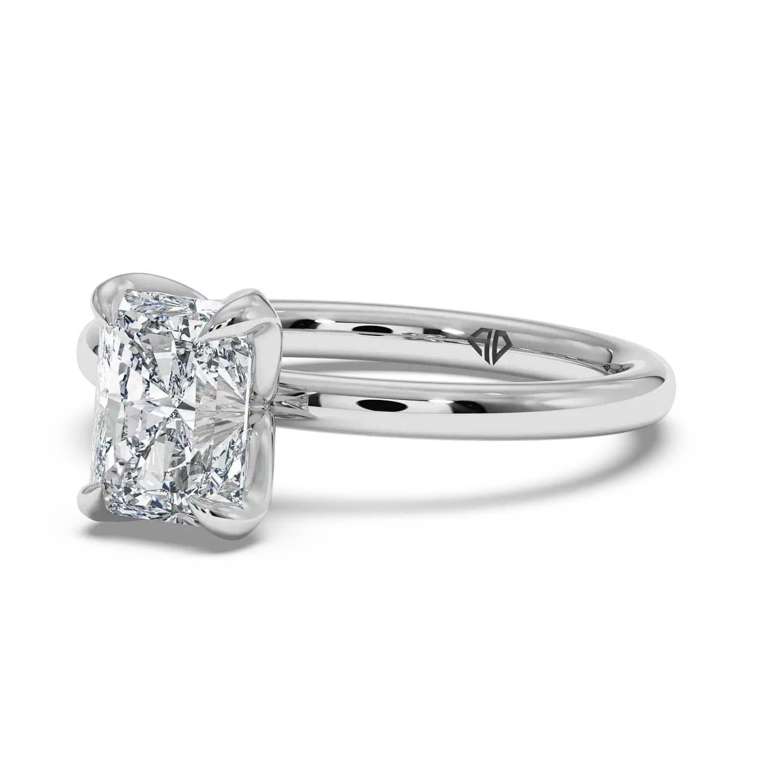 Platinum Uma Solitaire Engagement Ring