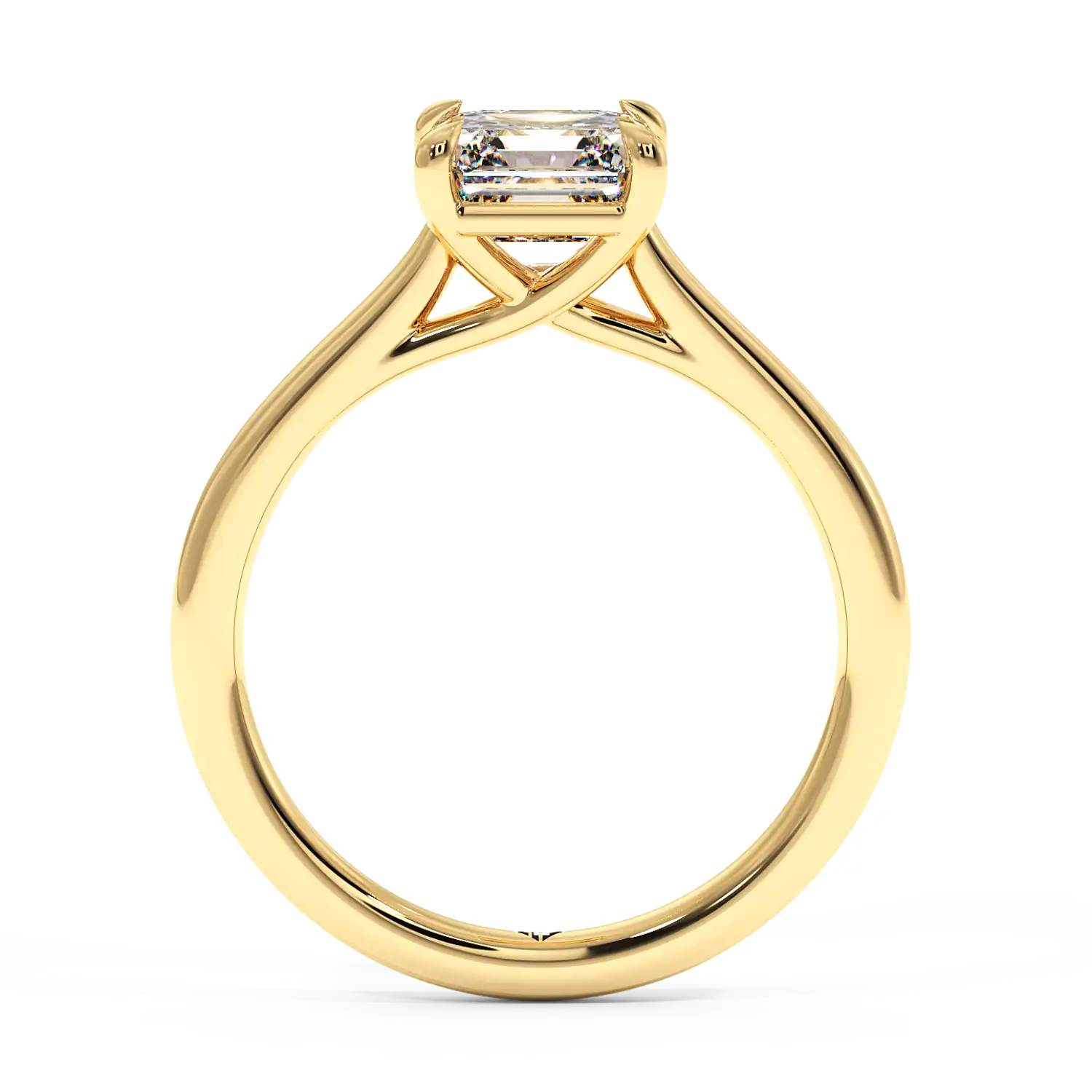 18K Yellow Gold Rowen Solitaire Engagement Ring