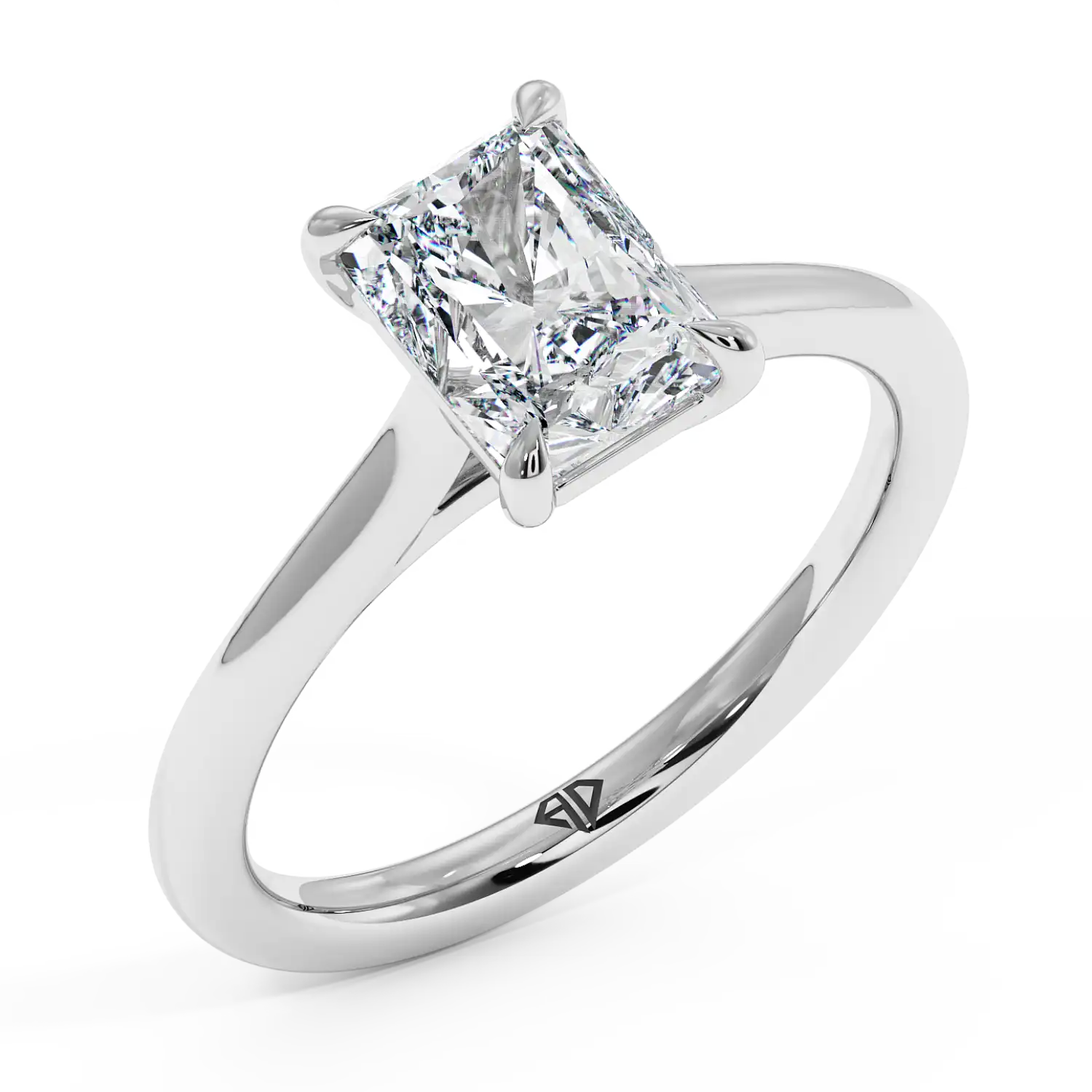 Platinum Rowen Solitaire Engagement Ring