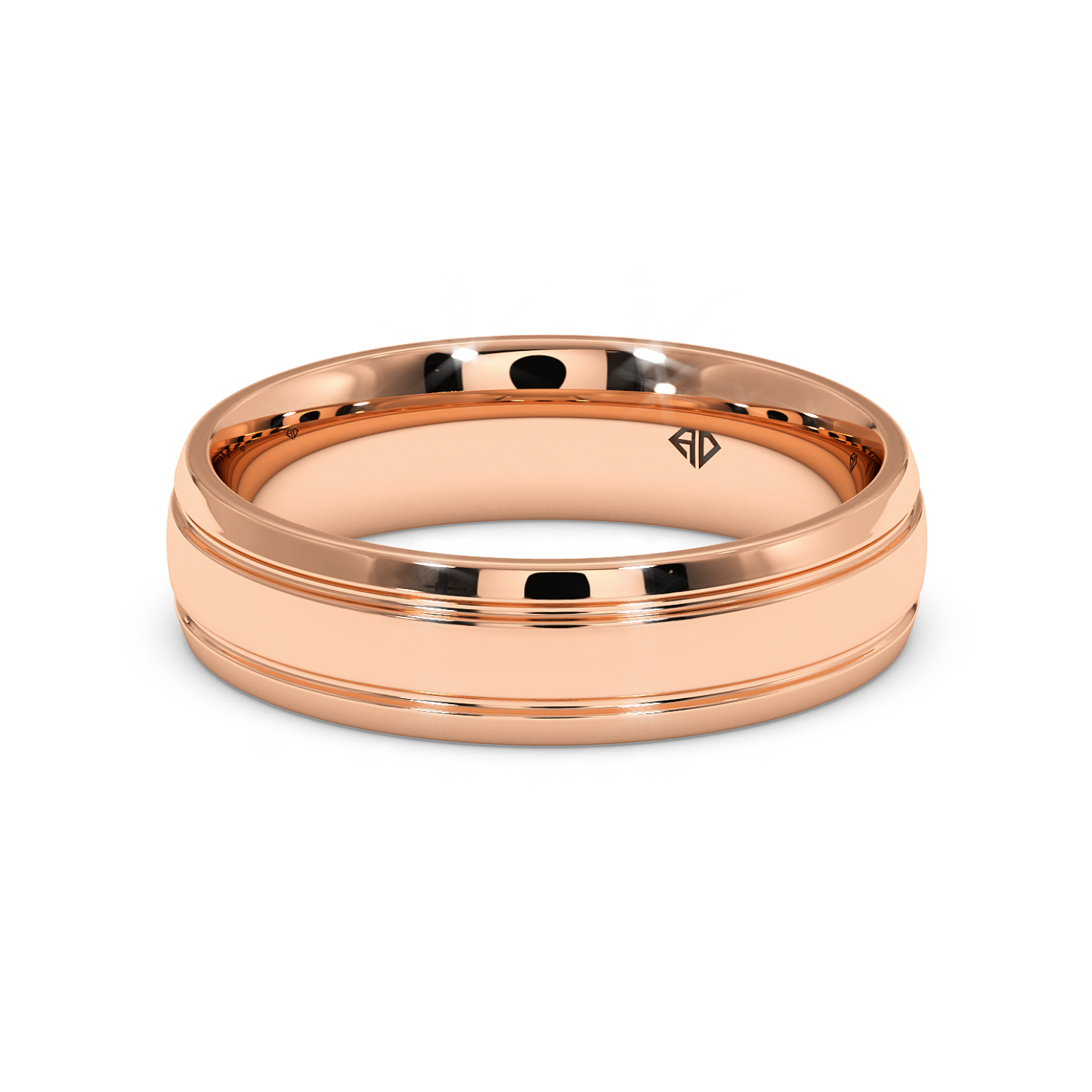 18K Rose Gold LT5RB11 Wedding Band