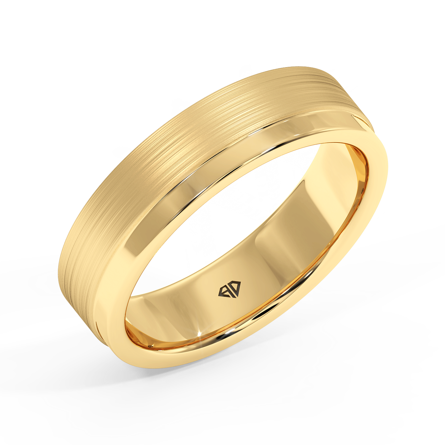 18K Yellow Gold LT5RB16 Wedding Band