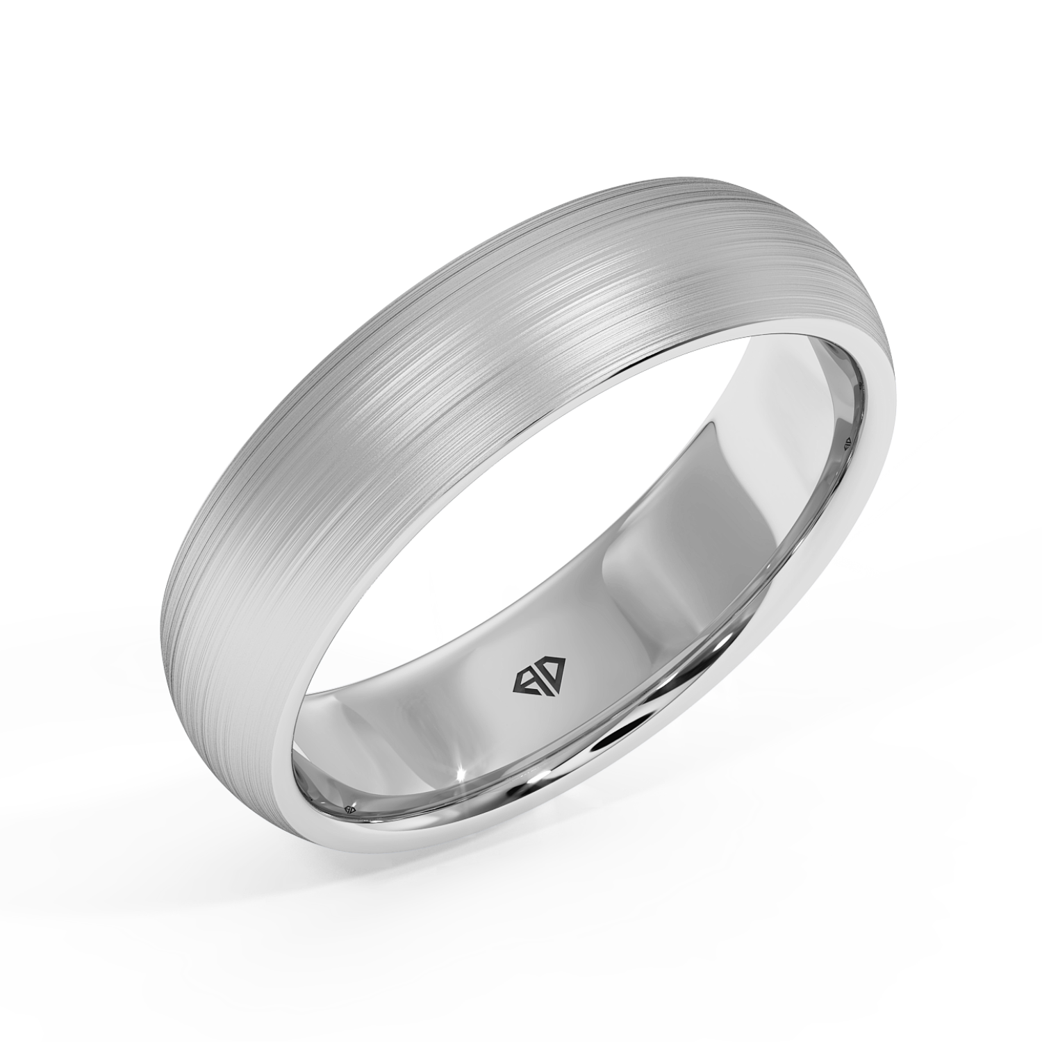 18K White Gold LT5RB18 Wedding Band