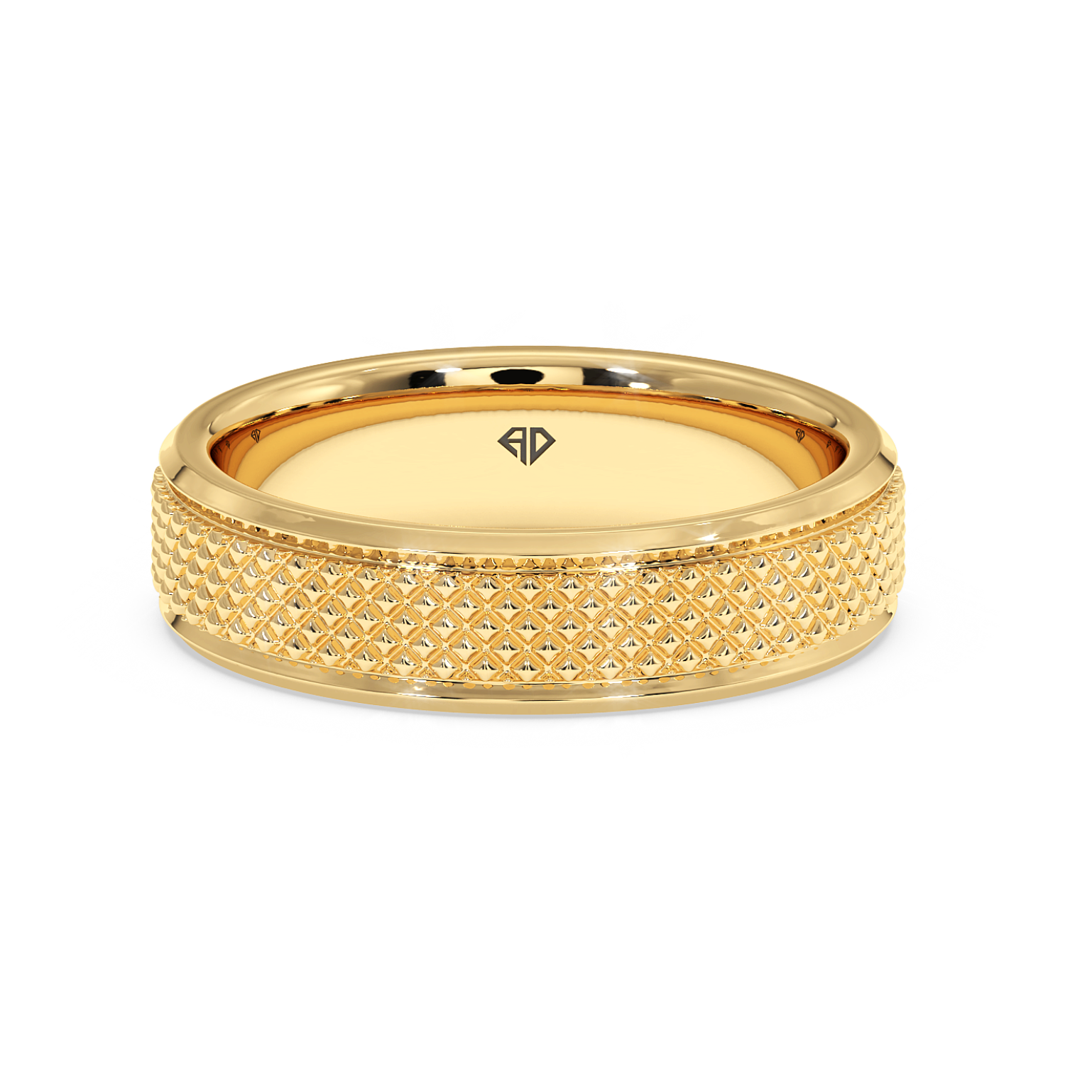 9K Yellow Gold LT5RB19 Wedding Band