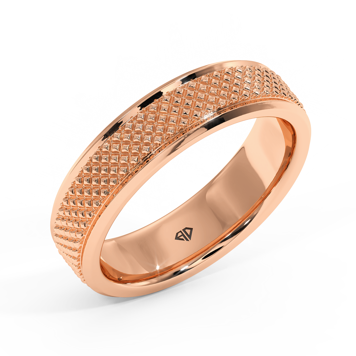 9K Rose Gold LT5RB19 Wedding Band