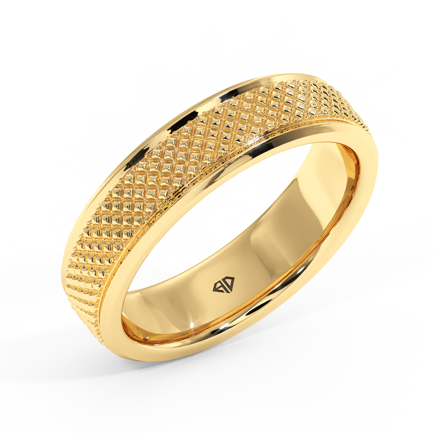 18K Yellow Gold LT5RB19 Wedding Band