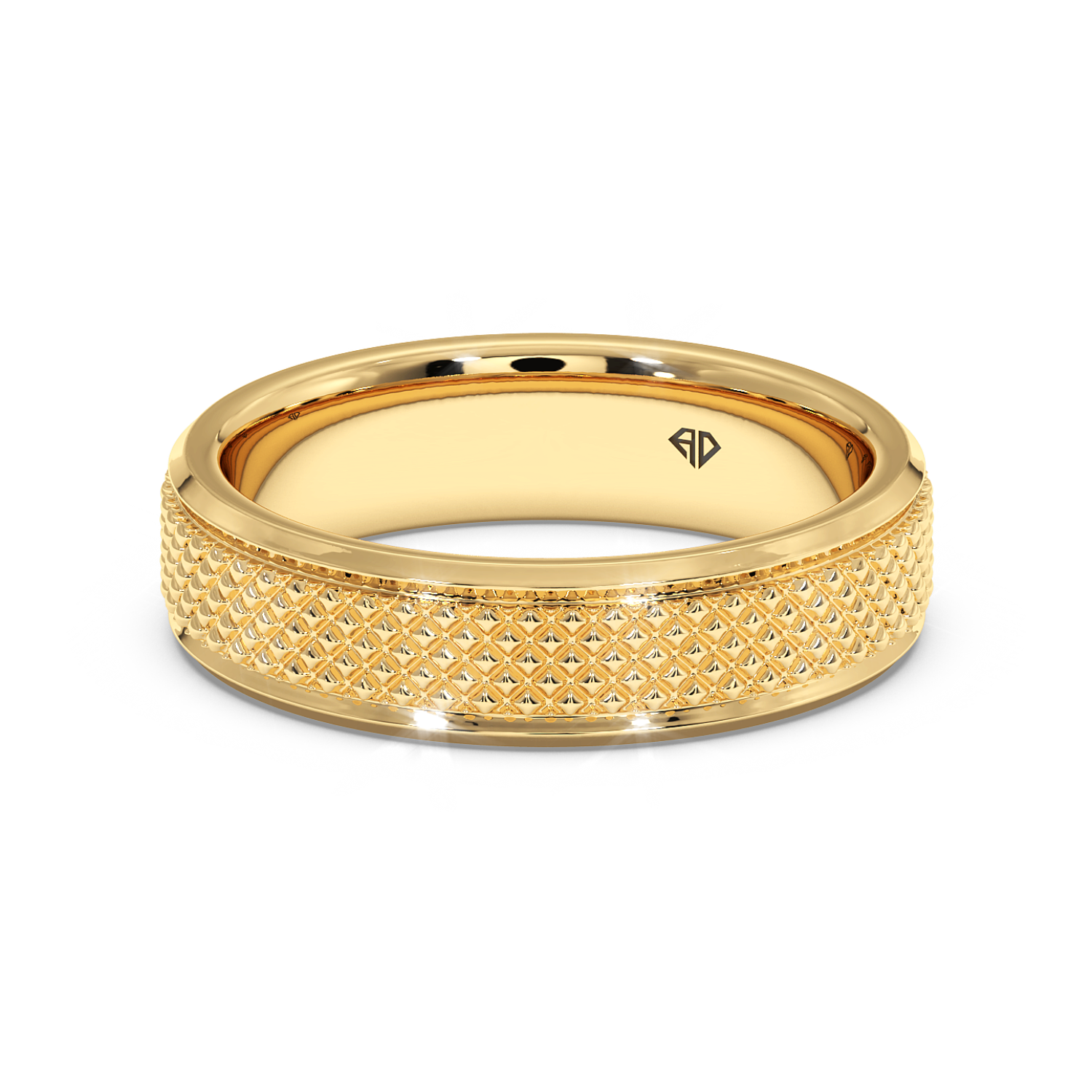 18K Yellow Gold LT5RB19 Wedding Band