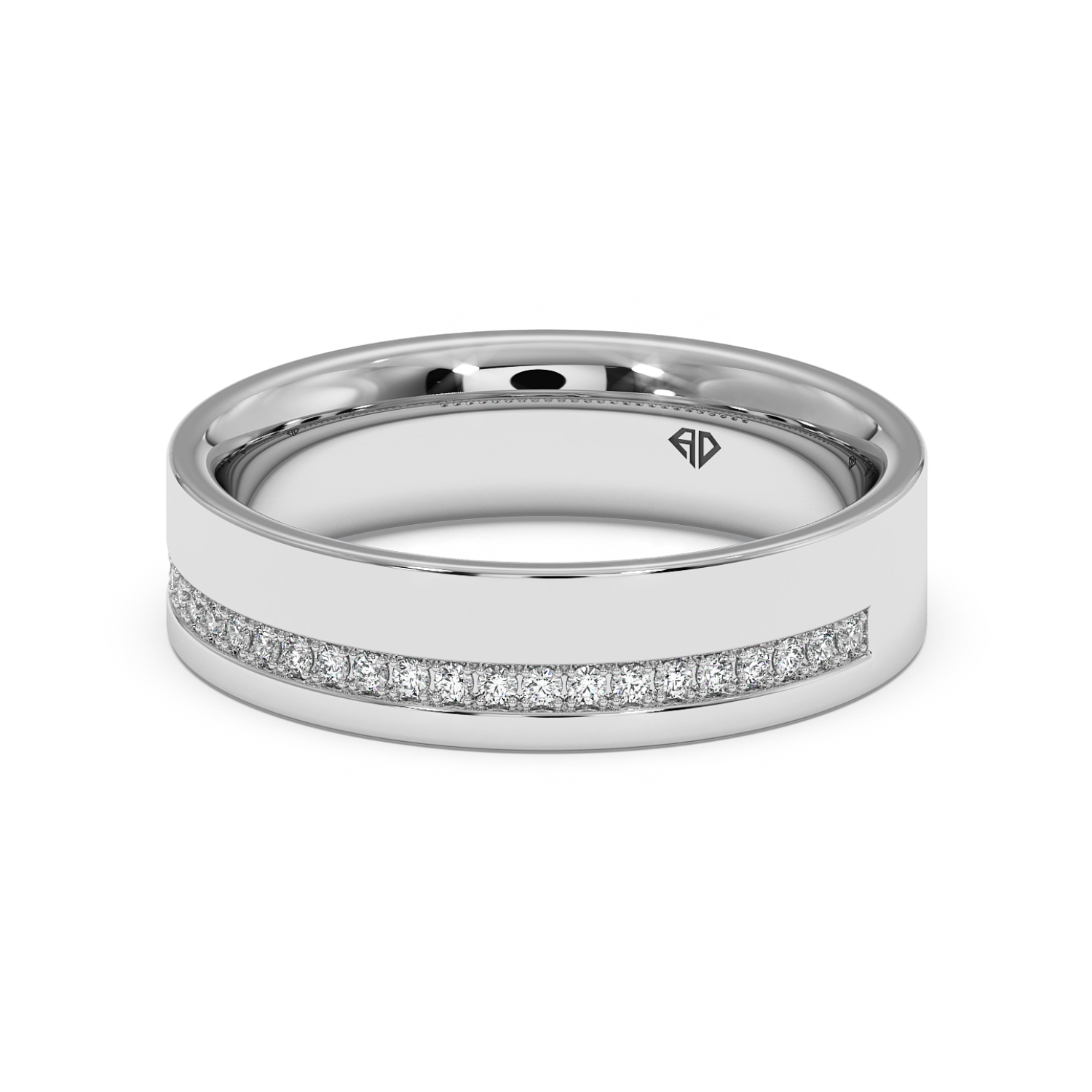 Platinum LT5RB20 Diamond Wedding Band