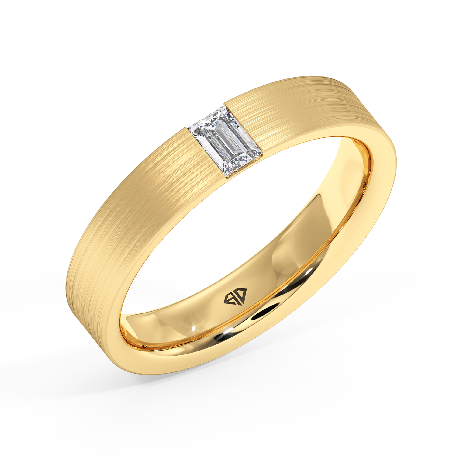 9K Yellow Gold LT5RB22 Diamond Wedding Band