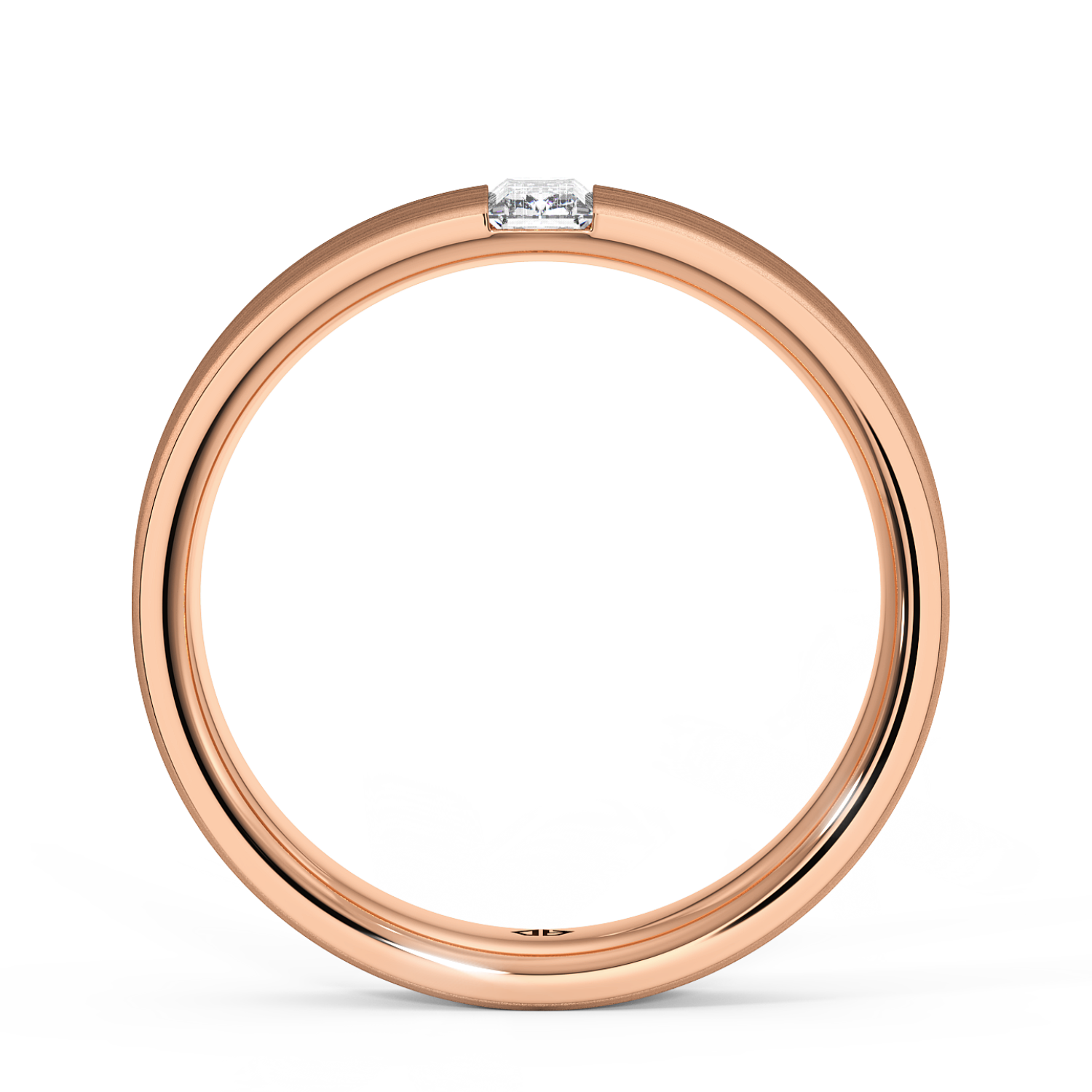 9K Rose Gold LT5RB22 Diamond Wedding Band