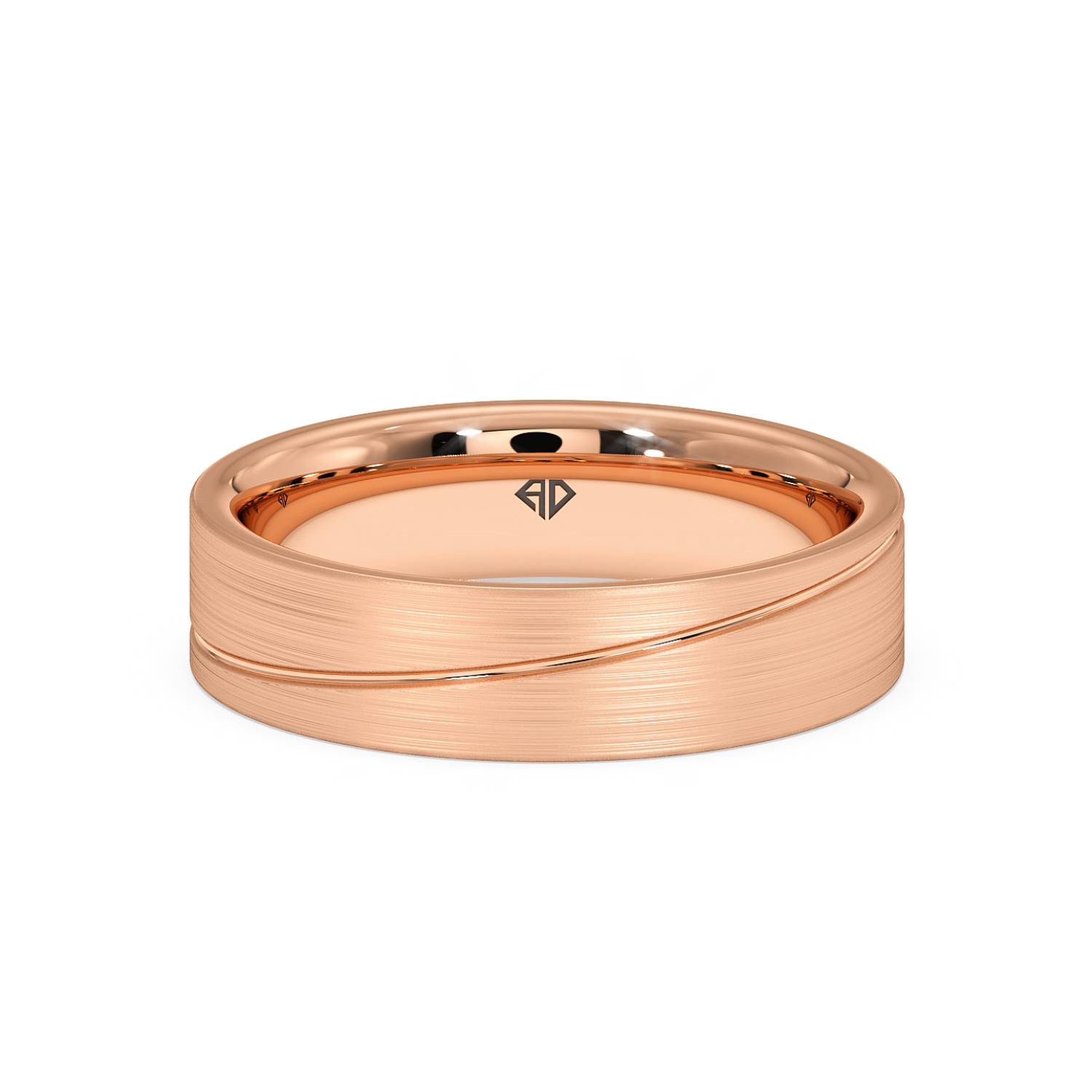 18K Rose Gold LT5RB23 Wedding Band