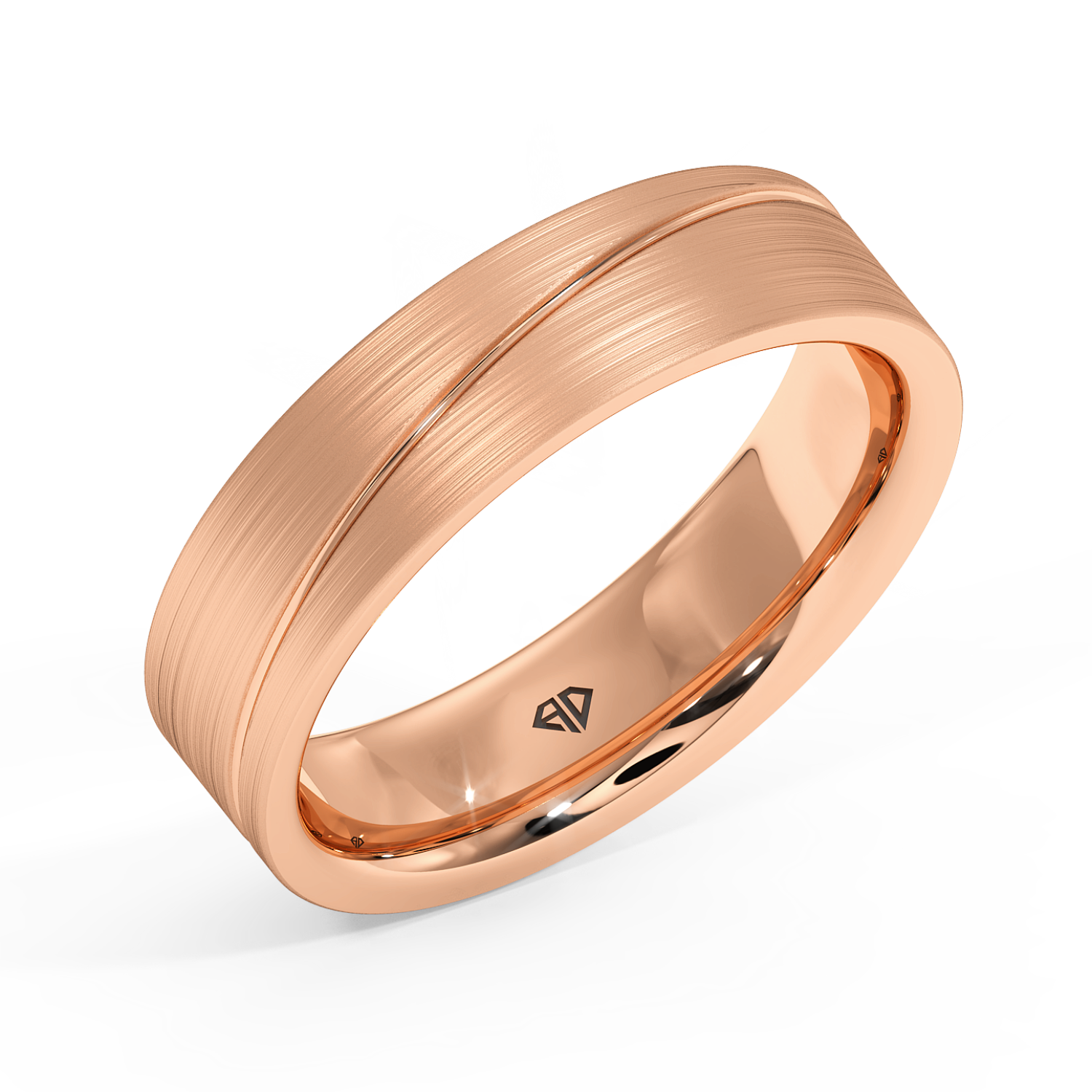 18K Rose Gold LT5RB23 Wedding Band