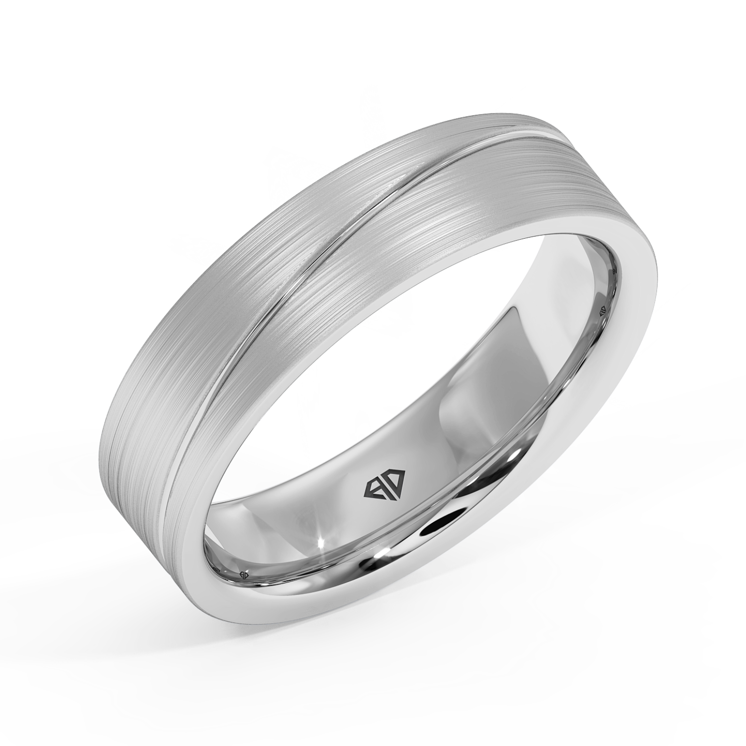 Platinum LT5RB23 Wedding Band