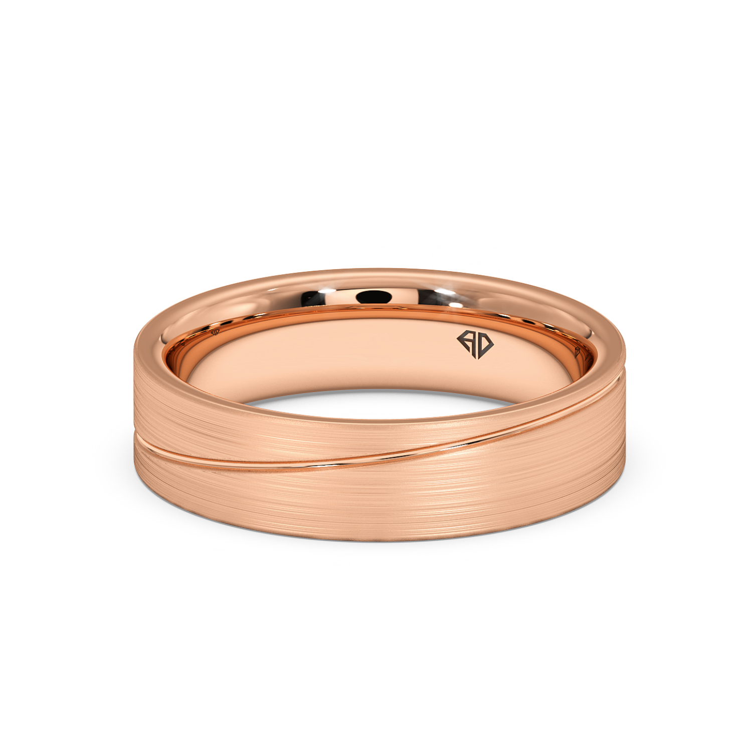 18K Rose Gold LT5RB23 Wedding Band