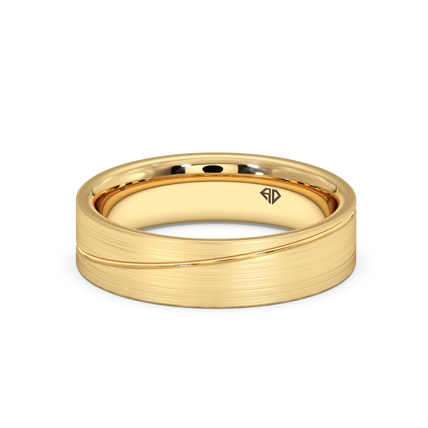 18K Yellow Gold LT5RB23 Wedding Band