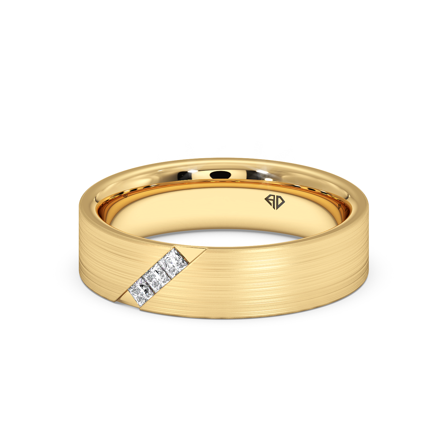 18K Yellow Gold LT5RB24 Diamond Wedding Band