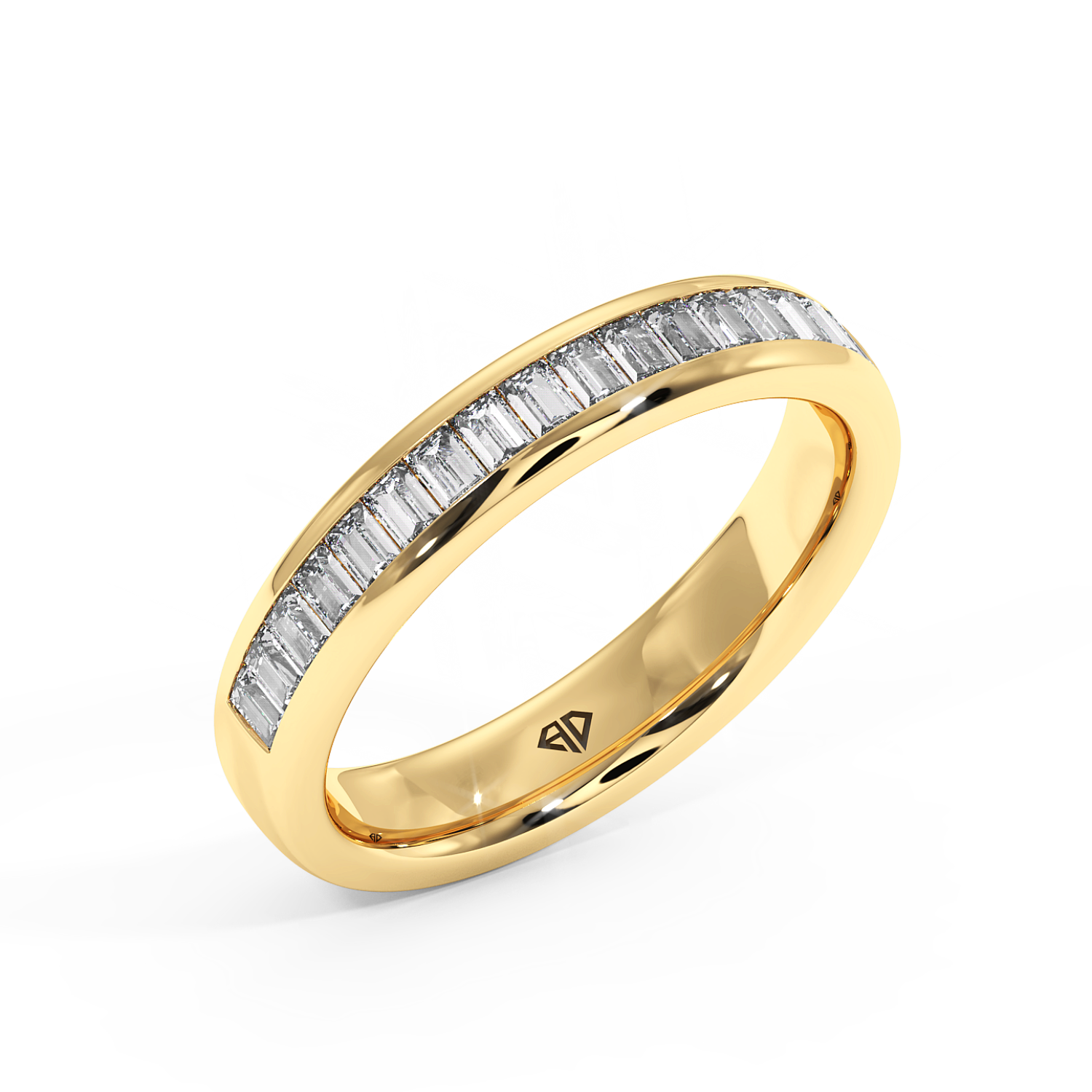 18K Yellow Gold LT5RB26 Diamond Wedding Band