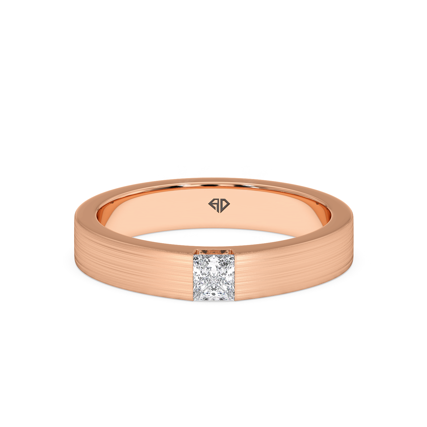 18K Rose Gold LT5RB29 Diamond Wedding Band