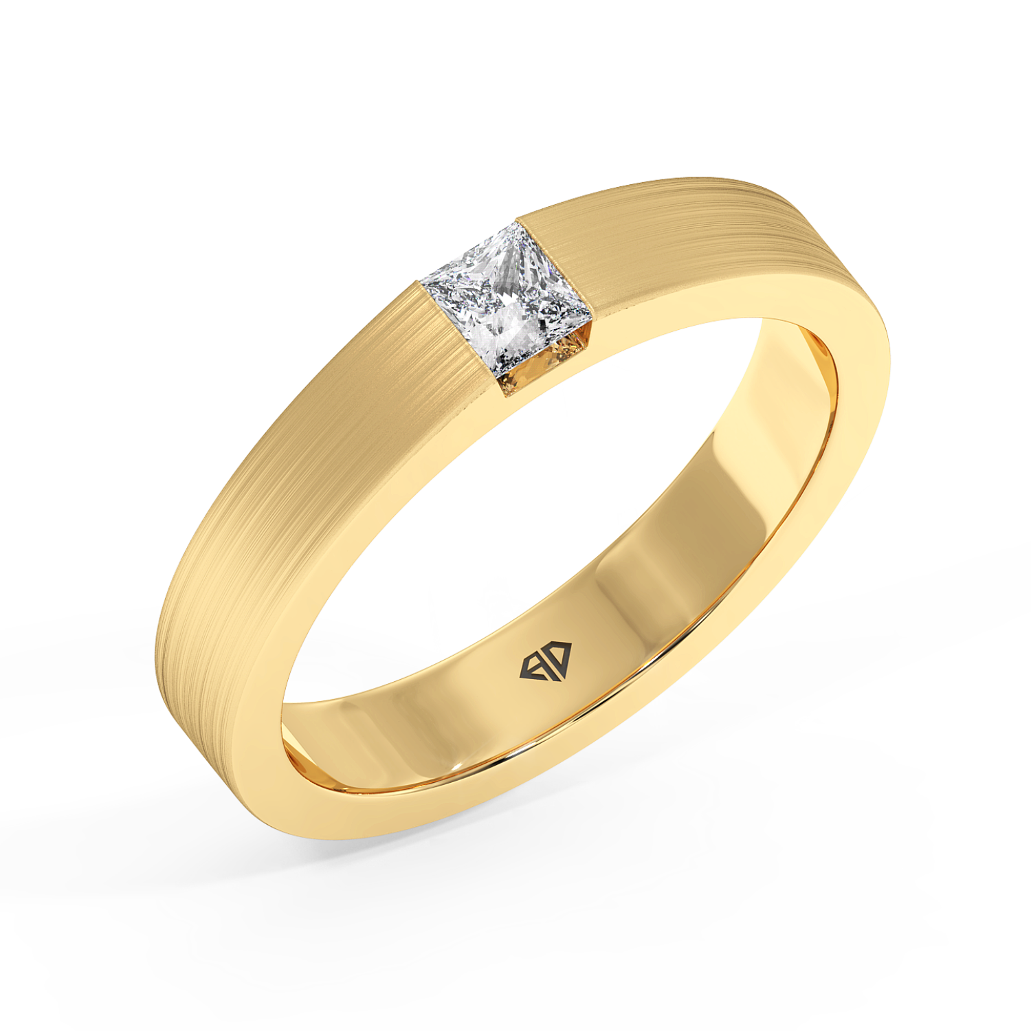 9K Yellow Gold LT5RB29 Diamond Wedding Band