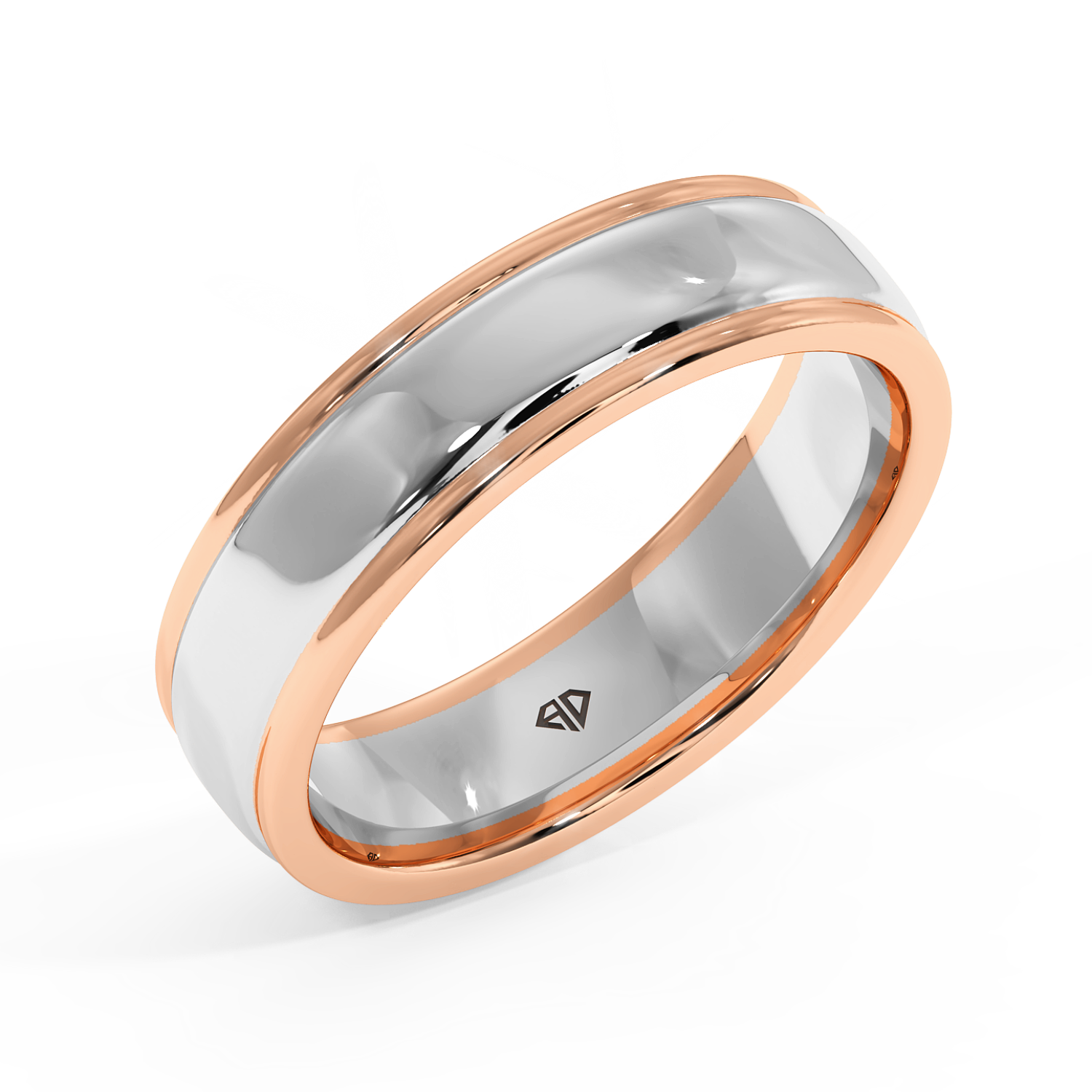 9K Rose Gold LT5RB3 Wedding Band