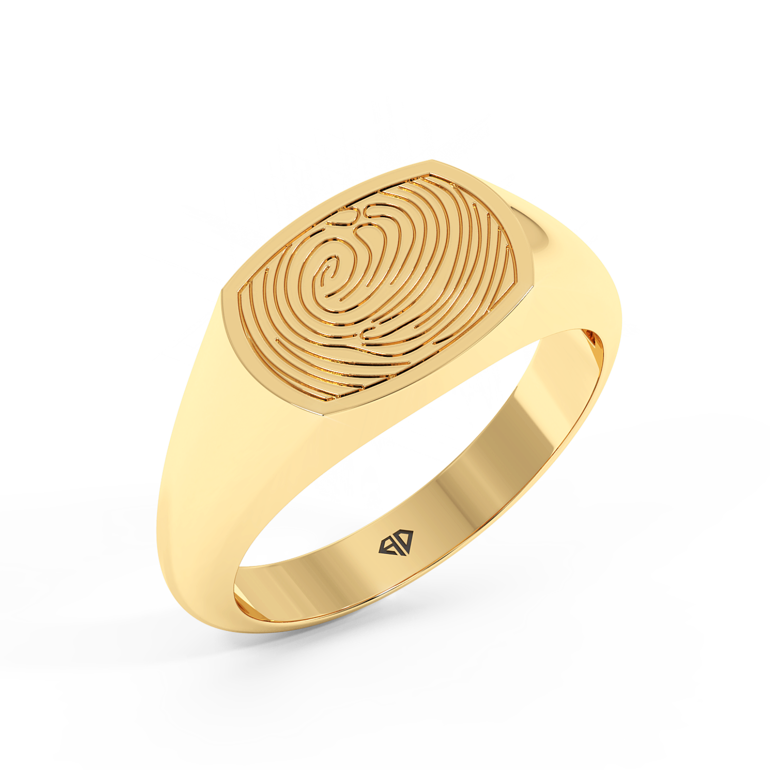 18K Yellow Gold LT5RB33 Segnet Ring