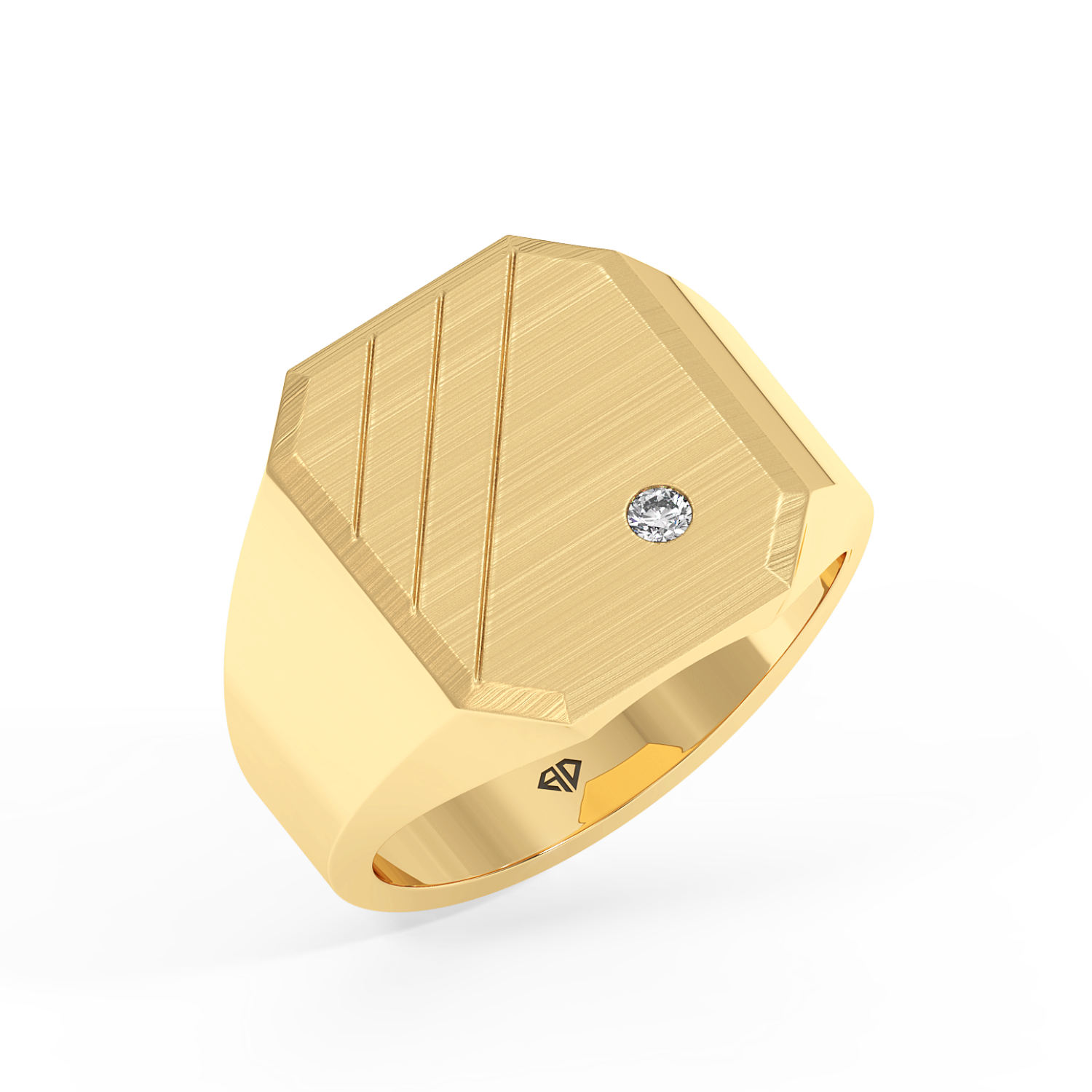 18K Yellow Gold LT5RB36 Segnet Ring