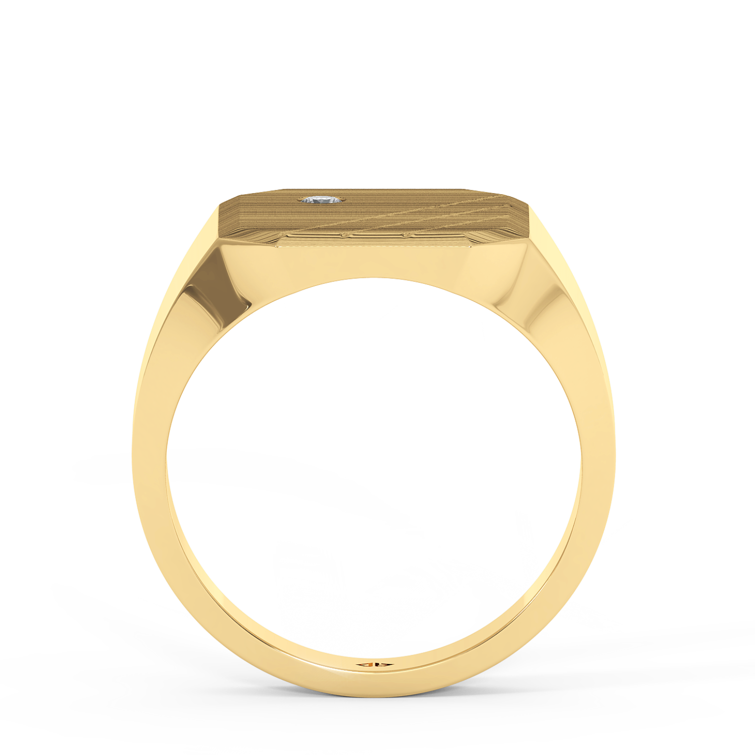 18K Yellow Gold LT5RB36 Segnet Ring