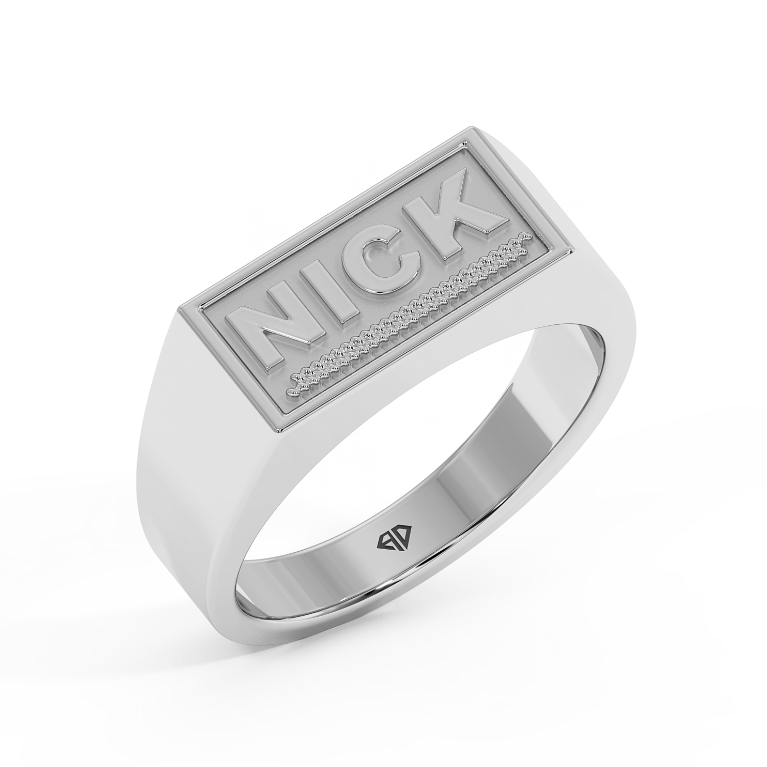 18K White Gold LT5RB41 Segnet Ring