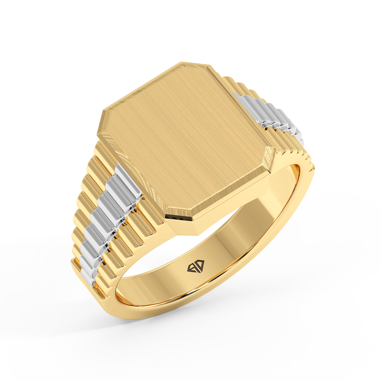 18K Yellow Gold LT5RB42 Segnet Ring