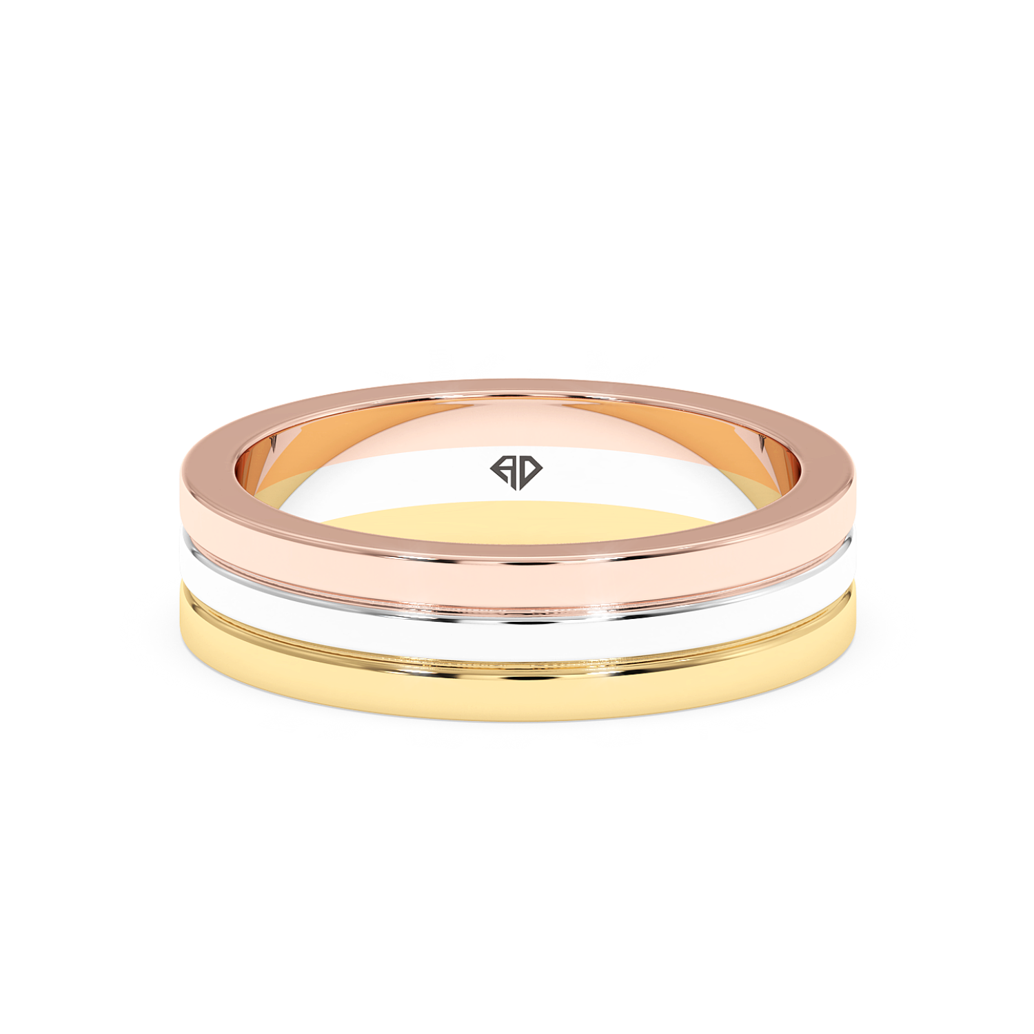 18K Rose Gold LT5RB7 Wedding Band