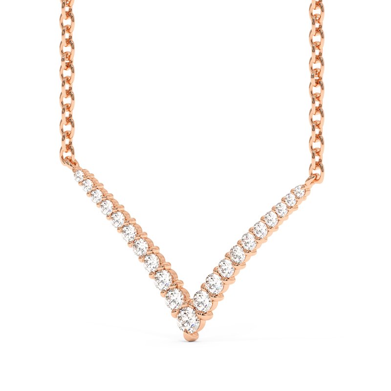 18K Rose Gold Havana Necklace